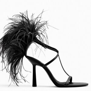 Feathered heels